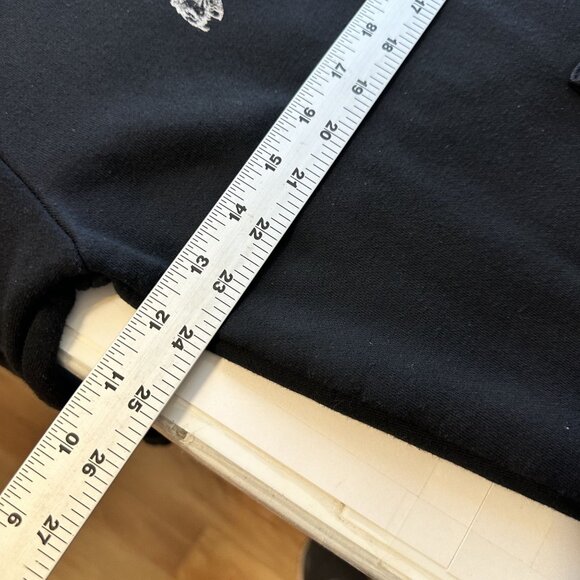 Forever 21 Men’s Black Graphic Hoodie Snake Design Large Bliss Eternal Pullover - Picture 6 of 11